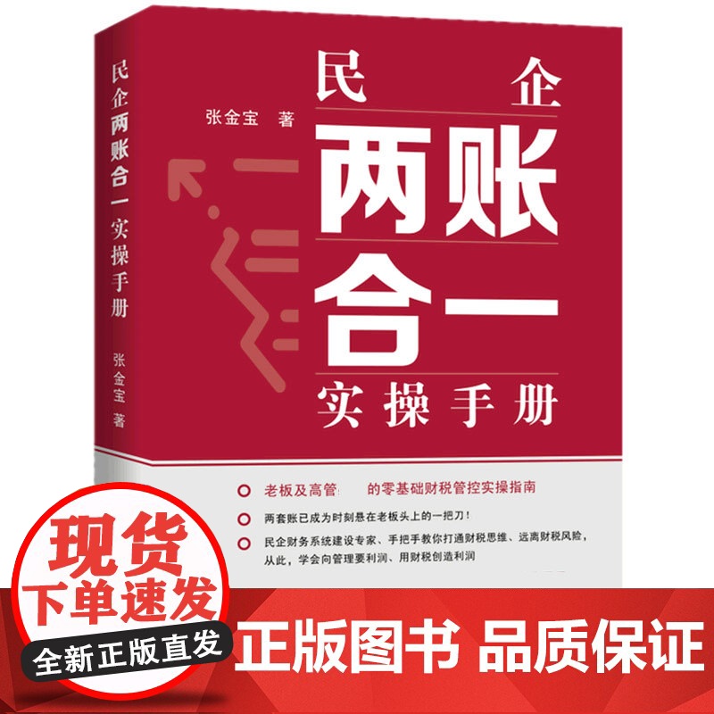 民企两账合一实操手册(精)