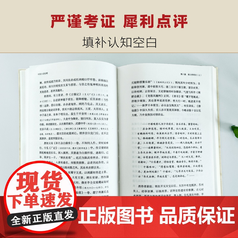 中国小说史略 民国大师经典 10年修订版 完整重现1935年鲁迅亲自修订本文字 精装珍藏高清大图