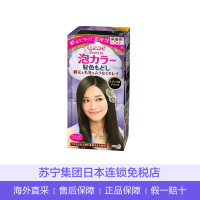 [直营]日本kao/花王liese莉婕Prettia植物泡泡染发膏自然黑 白发不可用 新老包装随机发货(保税)