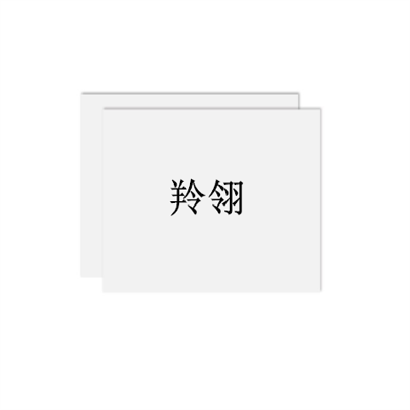 羚翎 50×30mm 标签(计价单位:个)白色高清大图