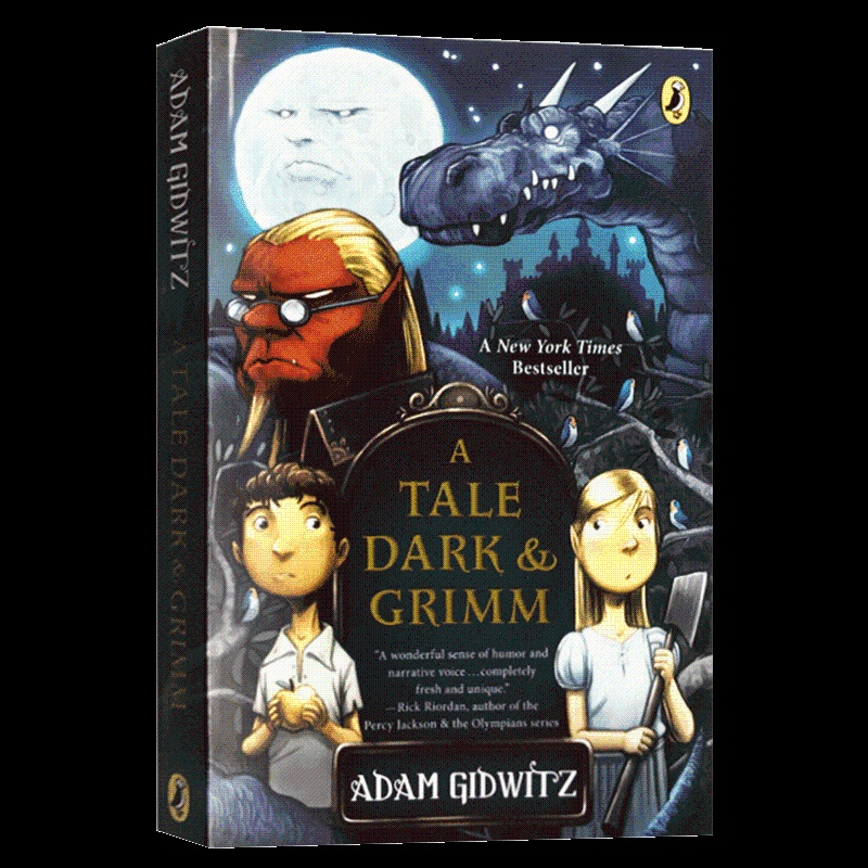 [醉染正版]格林黑暗童话 英文原版书 A Tale Dark and Grimm 韩塞尔和葛雷特的格林世界大冒险 儿童文高清大图