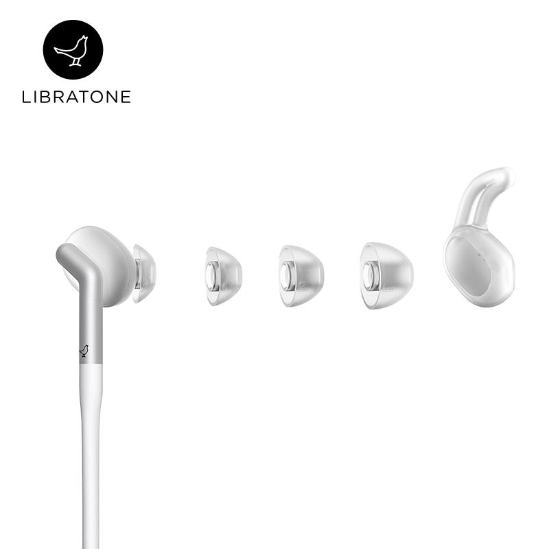 Libratone(小鸟耳机) TRACK+ 入耳式无线智能降噪耳机 蓝牙运动耳塞 颈挂式蓝牙耳机 白色