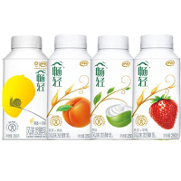 伊利 酸奶 畅轻 畅轻风味发酵乳 250g*12瓶（黄桃燕麦、草莓燕麦、芒果燕麦、核桃燕麦、 原味酸奶随机口味备注）
