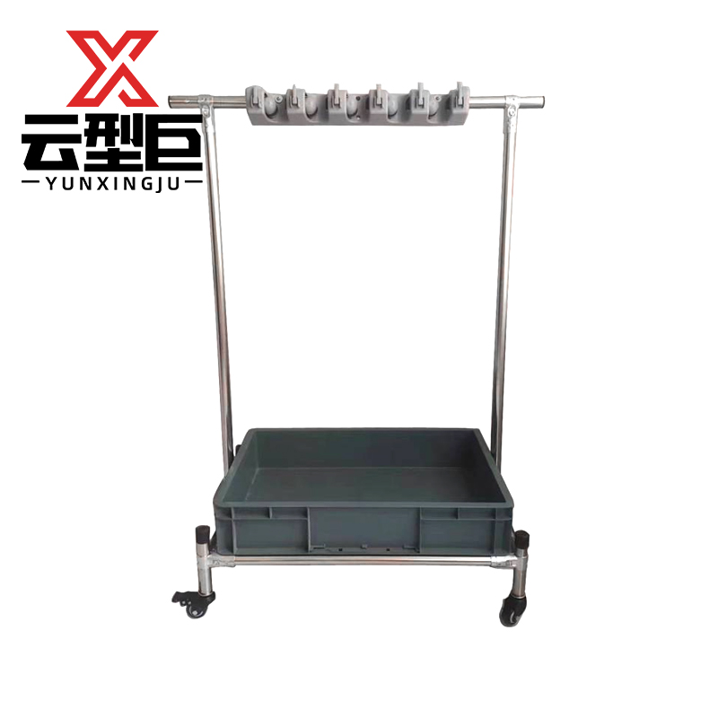 云型巨 拖布架 拖把扫把墩布挂架落地式沥水整理架清洁工具置物架 1500*400*100mm 单位:个高清大图