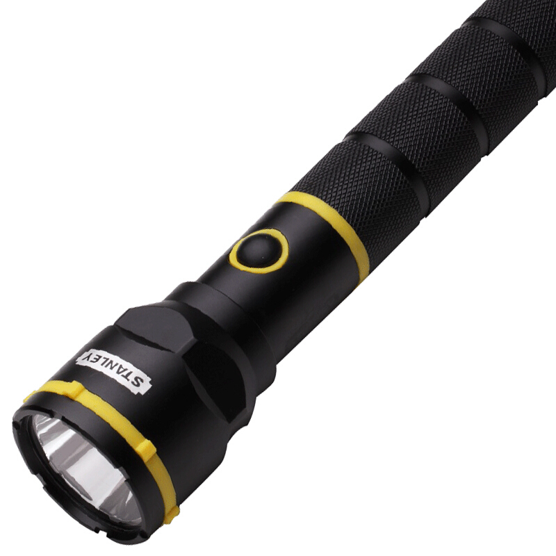 STANLEY/史丹利可调焦铝充电 LED铝合金手电筒 铝合金手电筒3W 95-153-1-23