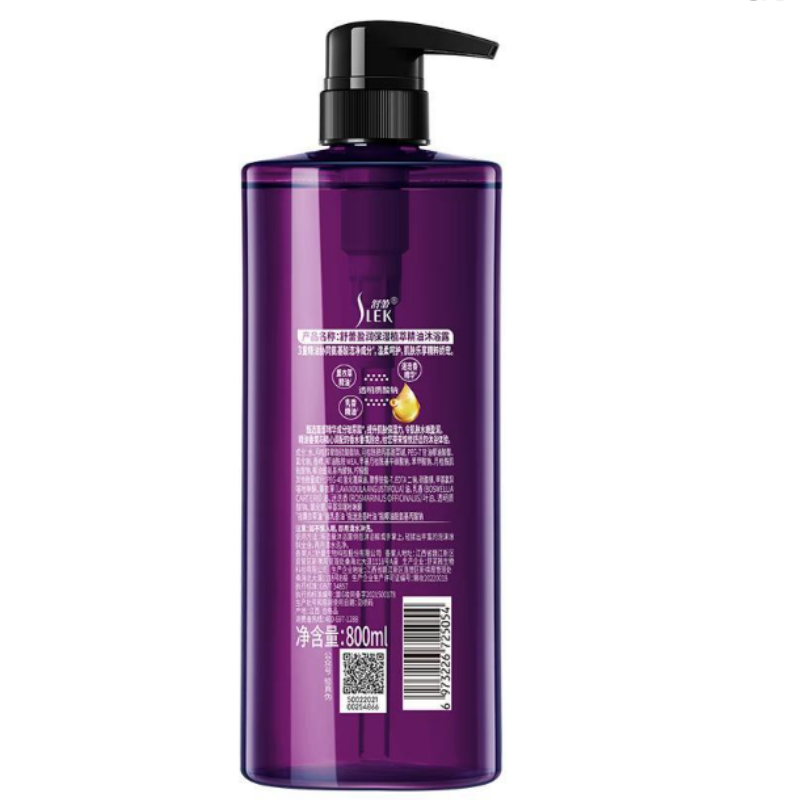 舒蕾盈润保湿植萃精油沐浴露800ml*1瓶高清大图