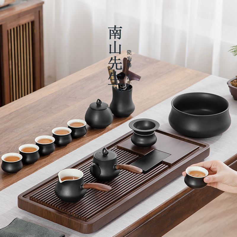 南山先生云石茶具套装高清大图