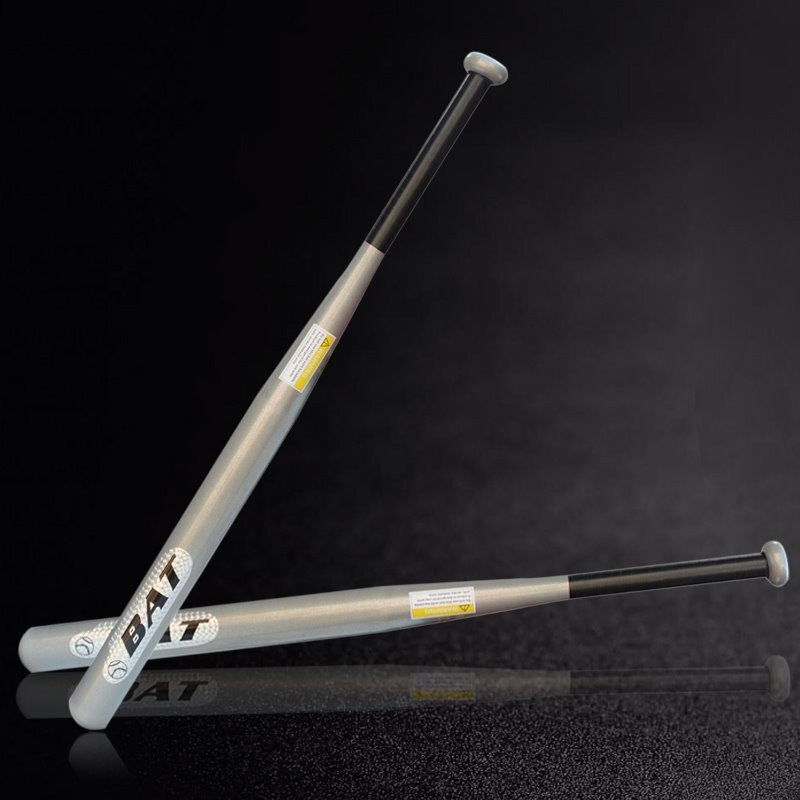 棒球棍加厚合金钢棒球棒车载哑黑棒球棒家庭防卫棒球杆