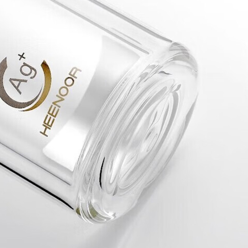 希诺玻璃杯360ml密封防漏双层便携XN-1912(颜色随机)高清大图