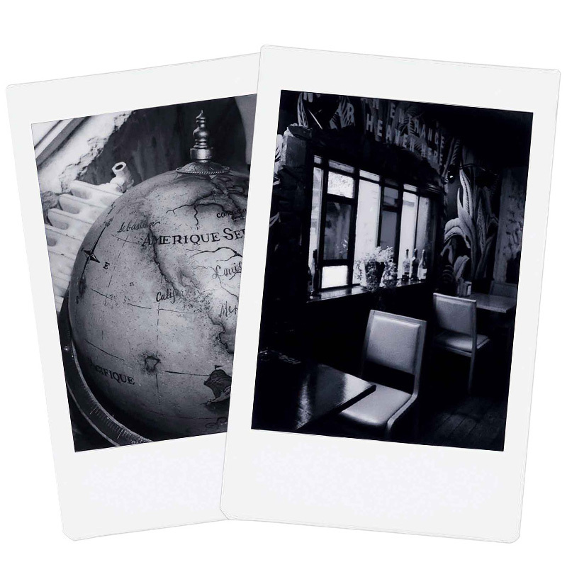 富士(FUJIFILM)INSTAX 拍立得 富士趣奇mini7c/8/9/25/90/70通用快显胶片 黑白时光10张