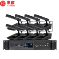 惠度（HuiDu）BA-3820有线手拉手会议话筒视频会议话筒专业大型会议室系统工程讨论数字麦克风一拖八
