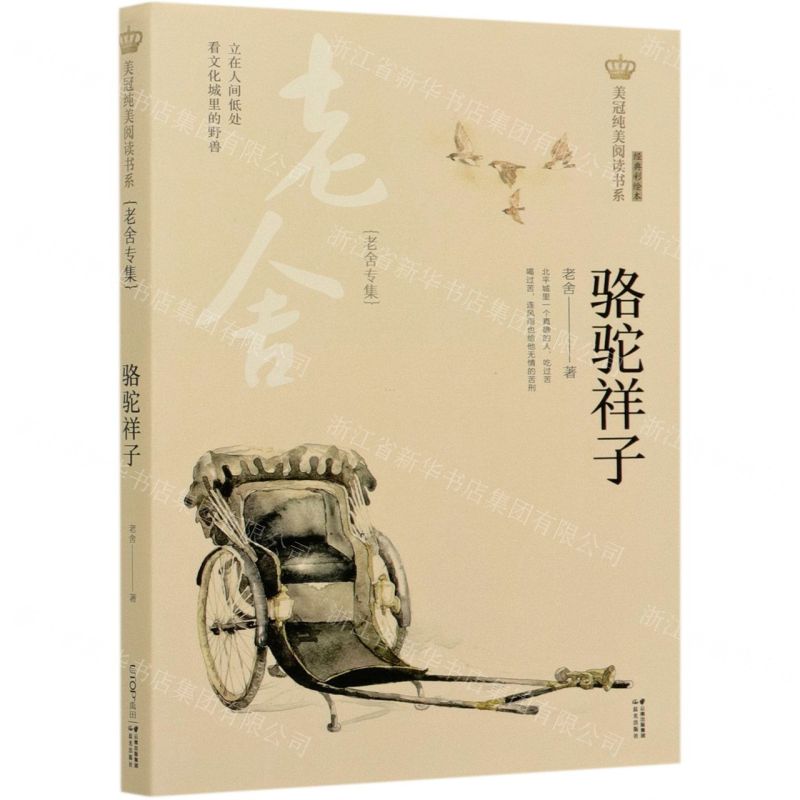 [N]骆驼祥子(老舍专集经典彩绘本)/美冠纯美阅读书系-9787571503956高清大图
