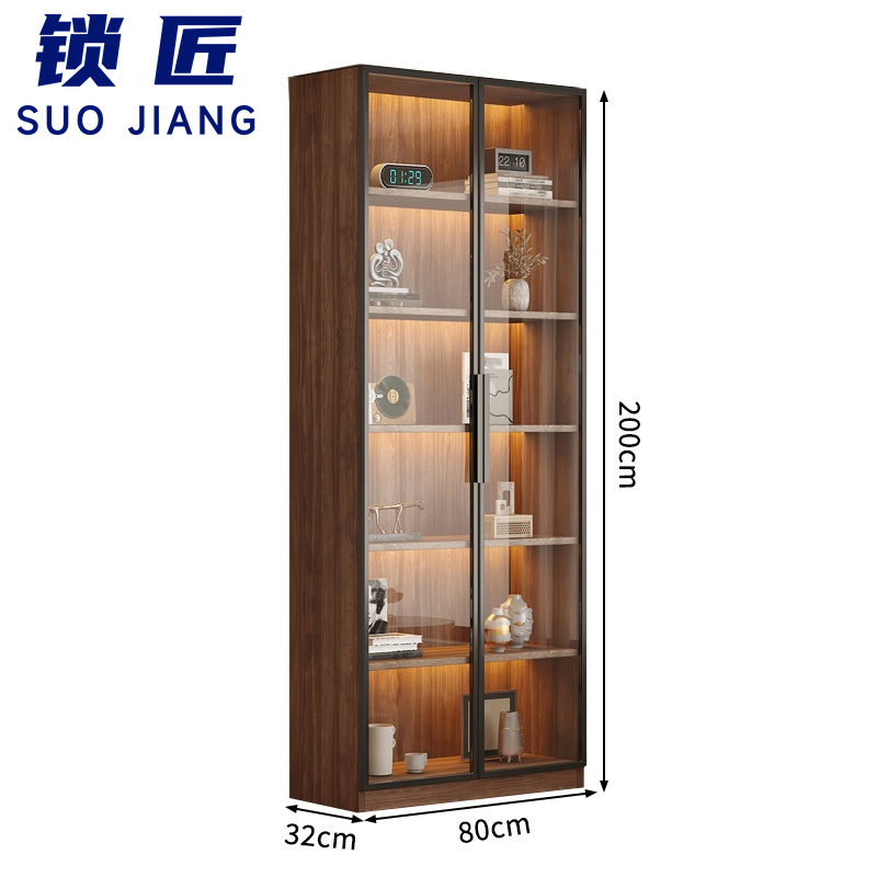 锁匠 展示柜 展示柜80*32*200cm 台