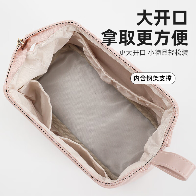 化妆包便携小号女迷你小包装小洗漱护肤品女士小巧外出收纳袋1085高清大图