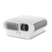 明基(BenQ)GS1 智能短焦投影仪 投影机 投影仪 家用(高清宽屏 手机/便携投影 自带电池)