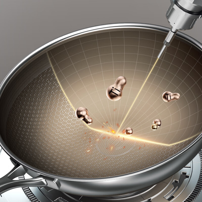 康巴赫(KBH) 0氟钛蜂窝炒锅32cm LPB-C32T
