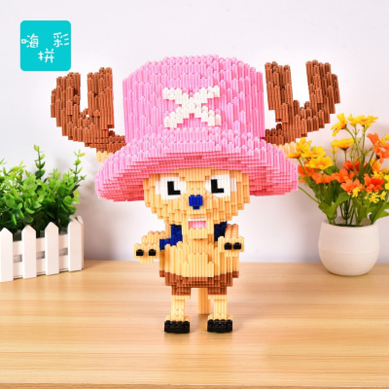 凌速(lnsu)积木7946 钻石小颗粒积木马里奥史迪仔男女孩子拼装玩具
