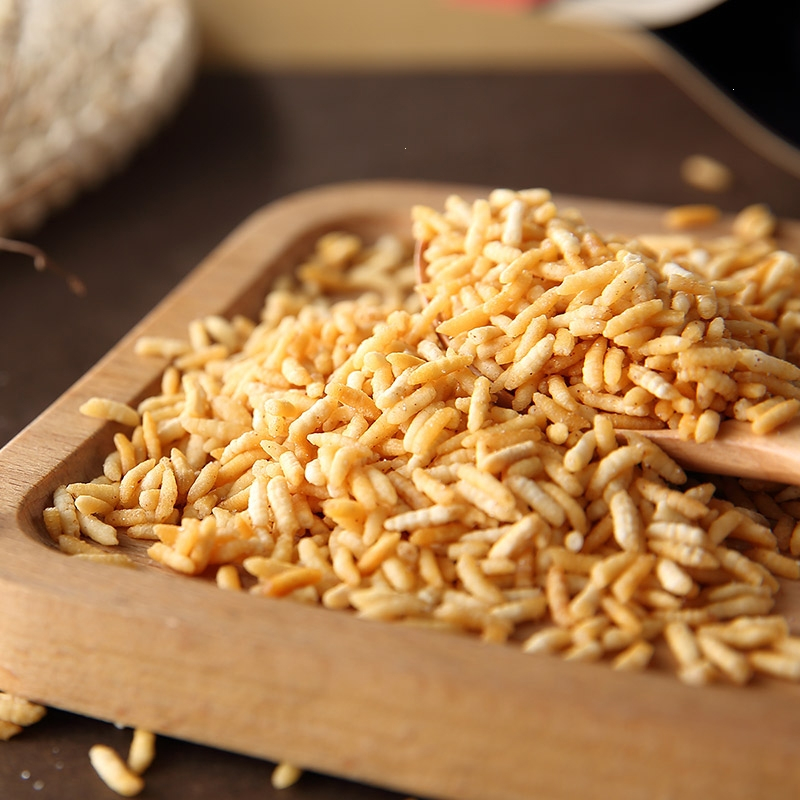 味滋源泰国风味炒米500g袋散装牛肉味零食品小吃炒货膨化食品