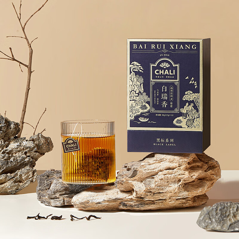 ChaLi 茶里黑标乌龙茶系列-鸭屎香单丛盒装30g(2.5g*12袋)