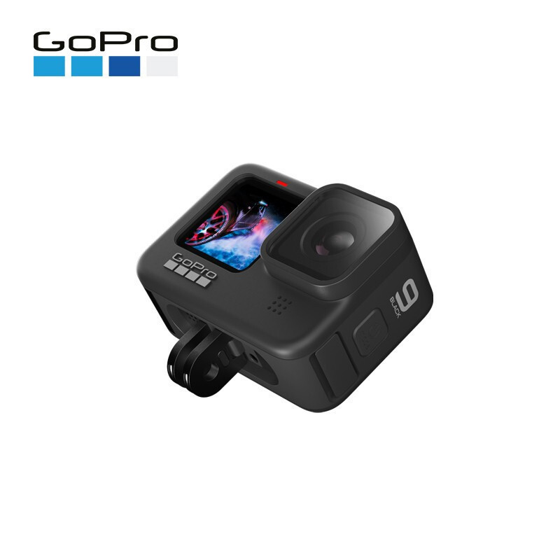 GoPro Hero 9 Black运动相机摄像机+64G卡+迷你自拍杆