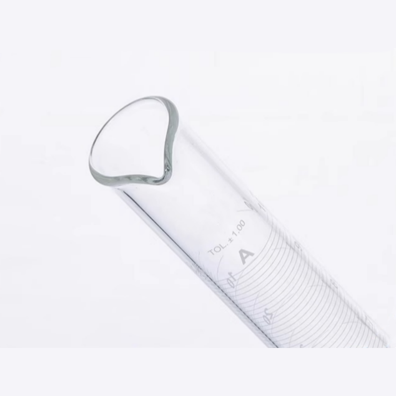 天美印办公文具耗材玻璃量筒100ml刻度清晰便于观察加厚耐用高清大图