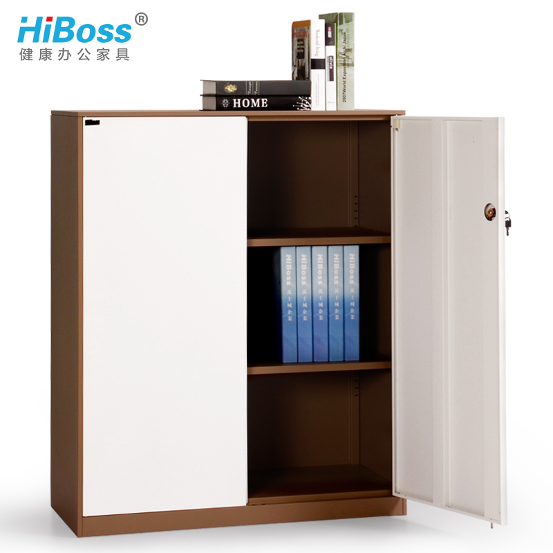 HiBoss钢制文件柜矮柜书柜隔断柜条柜