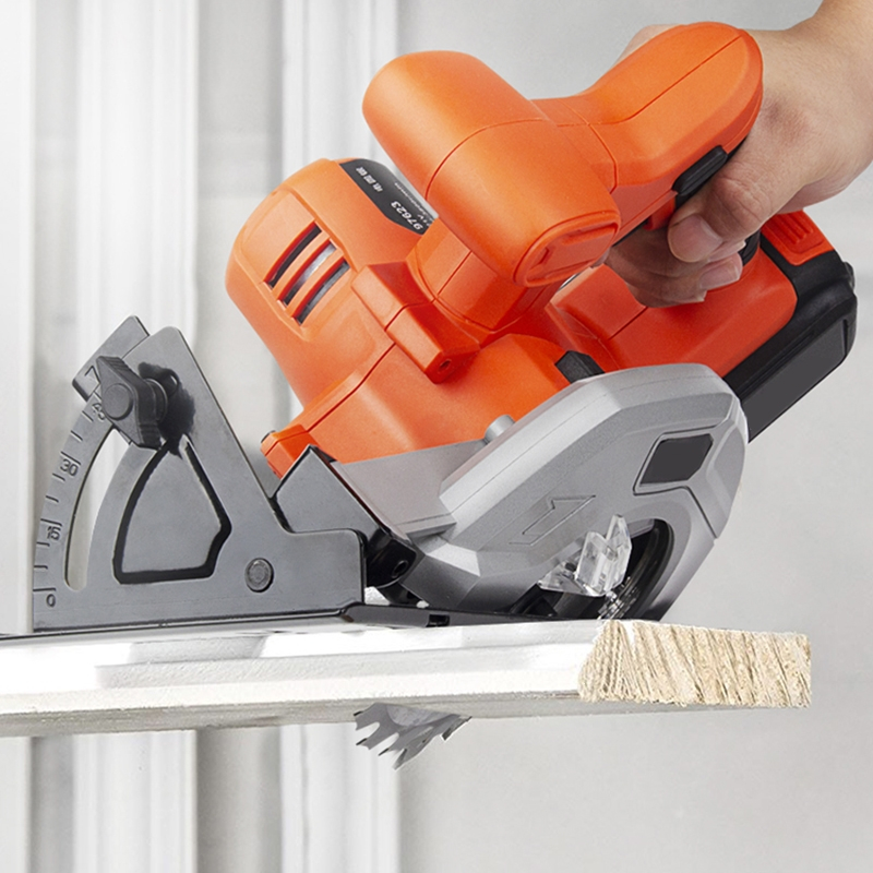 邦可臣充电式锂电池电圆锯家用多功能圆盘锯木工手提电锯切割机电动