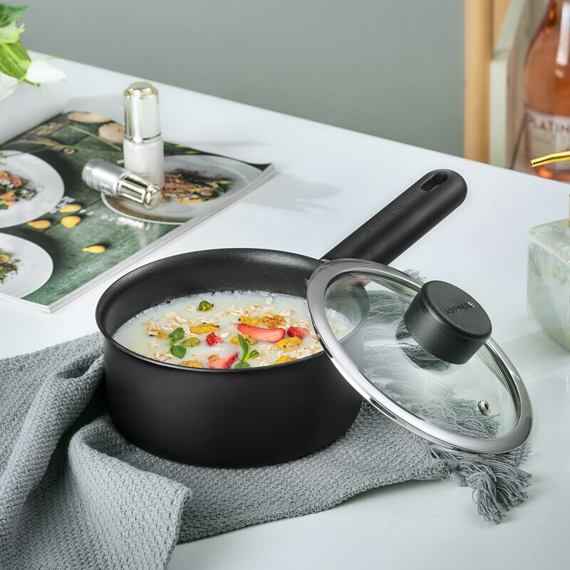 九阳(joyoung)奶锅不粘锅宝宝婴儿辅食锅家用汤锅泡面煮面小锅 tlb