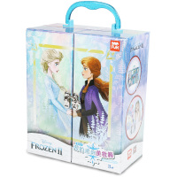 壹百分 迪士尼冰雪2 儿童化妆品美妆指甲彩妆玩具礼物女孩 DS-2280