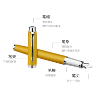 派克(PARKER)钢笔 签字笔 商务办公送礼 学生练字书法礼品 男女生日礼物 IM国风锦鲤墨水笔+如鱼化龙礼盒