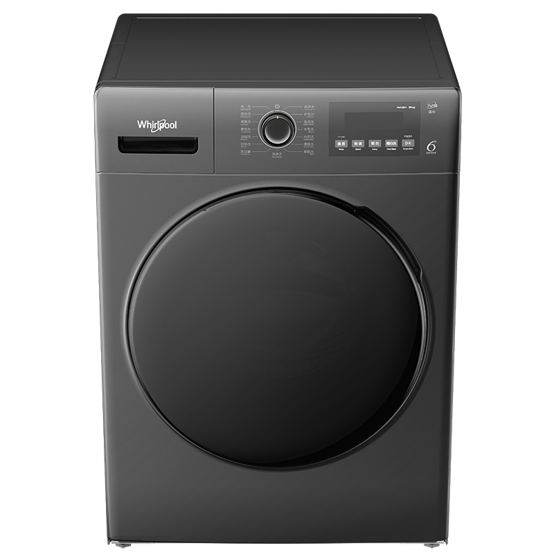 惠而浦9公斤滚筒洗衣机twf061184brt