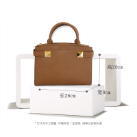 [直营]迈克·科尔斯(MICHAEL KORS) karla 搭扣杀手包手提包单肩包 牛皮欧美时尚硬 mk女包