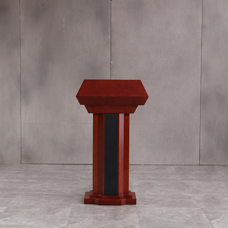 慧采云 办公家具演台演讲台现代迎宾台宴席讲台咨询台前台接待桌高清大图