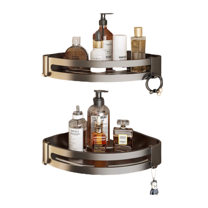 桃锦堂浴巾架两件套/套高清大图