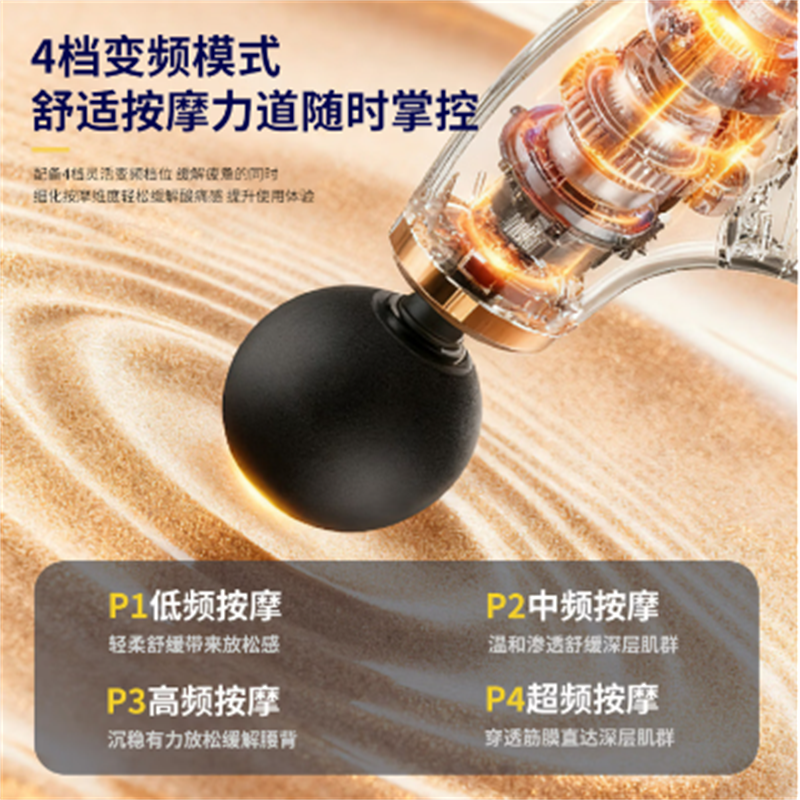 米技(MIJI)多功能筋膜枪MG-S0402(个)高清大图