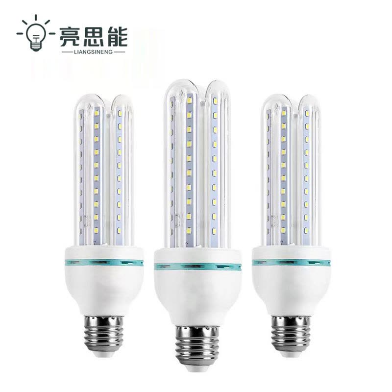亮思能 LED节能灯泡 U型节能灯泡 玉米灯 LSN-JXD 24W/个图片