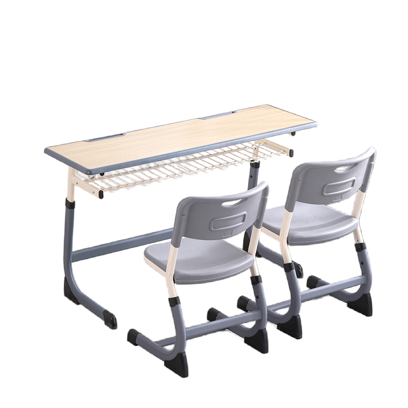 戴劲 学校高中小学生课桌椅ABS加厚教室课桌椅培训补习椅子 款式七