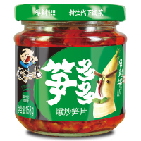 饭扫光 爆炒笋片 笋多多158g 下饭菜酱菜泡菜拌面拌饭酱泡椒咸菜酸菜四川 2019年9月份过期 介意者慎拍
