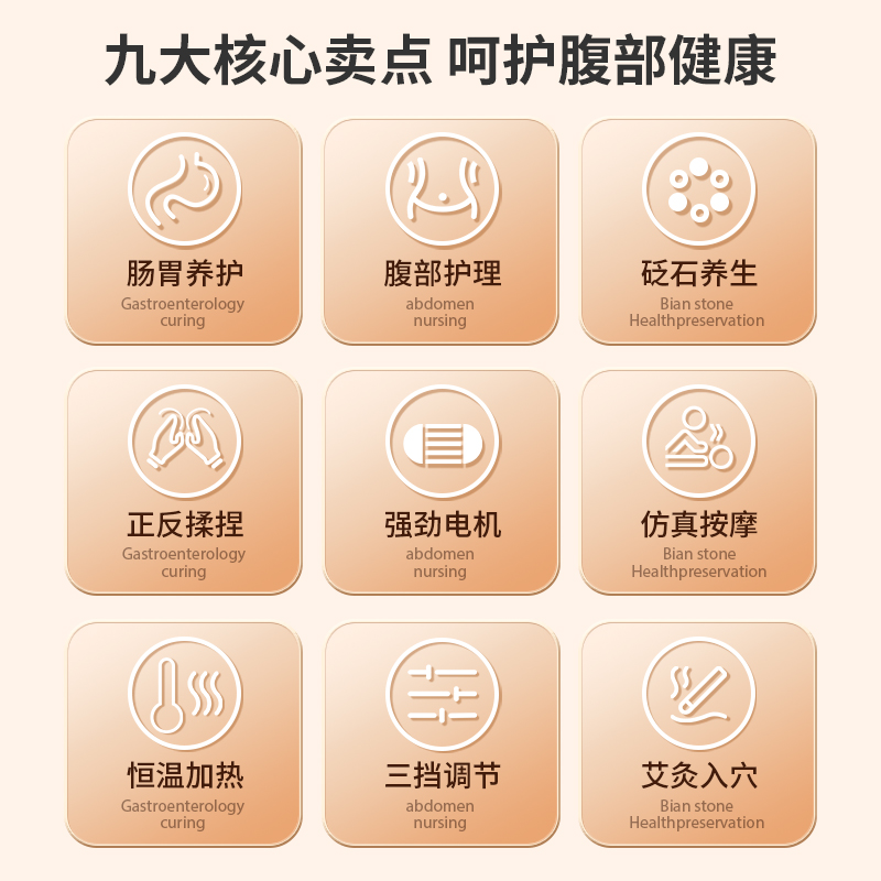 wayourcare安又可 砭石揉腹仪 WYC-318高清大图