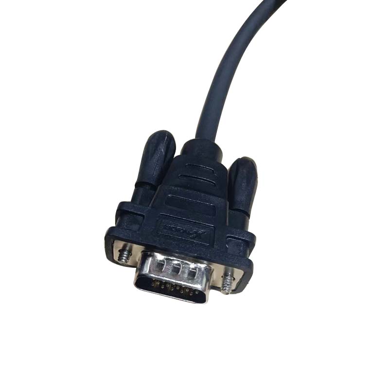 弘升禾 VGA线 公对公 高清3+6纯铜 电脑投影仪显示器视频连接线数据信号线 5米高清大图