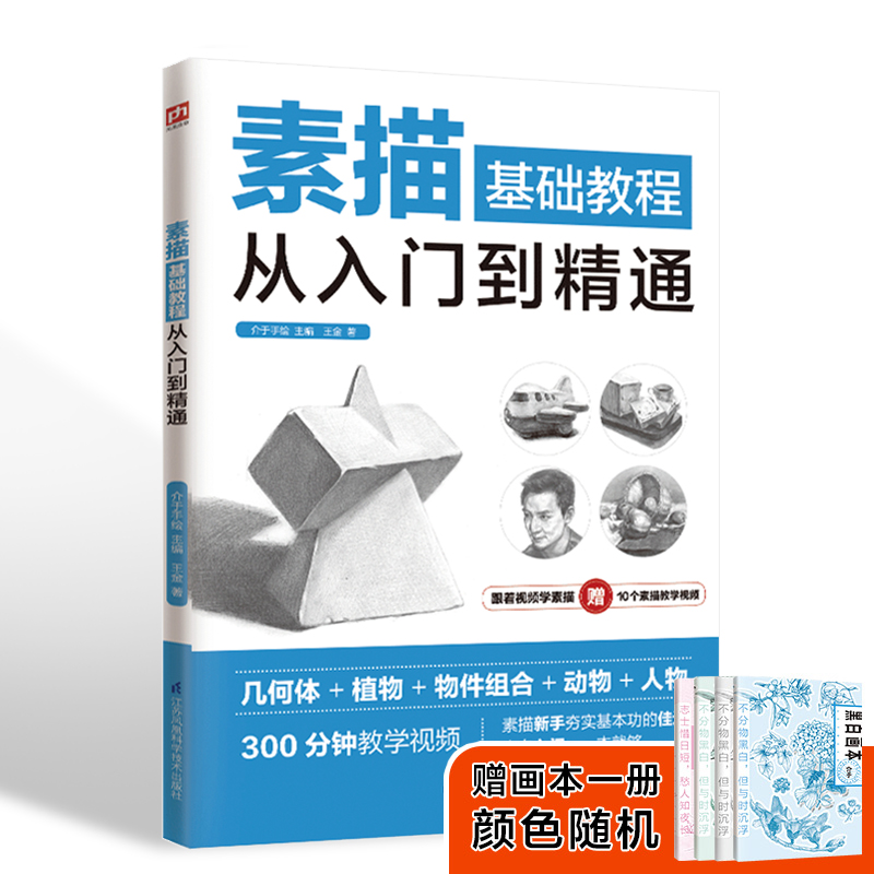 醉染图书素描基础教程从入门到精通9787571310981高清大图