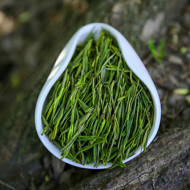 贡苑 茶叶绿茶 安吉白茶 珍稀白茶春茶125克