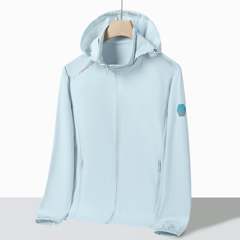 渔人船长夏季情侣款防晒衣男女轻薄透气防紫外线休闲运动户外风衣外套高清大图