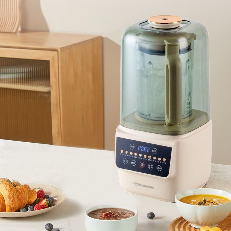 西屋(WESTINGHOUSE)1.5L轻音破壁机 WPB15J24 豆浆机家庭用破壁机图片