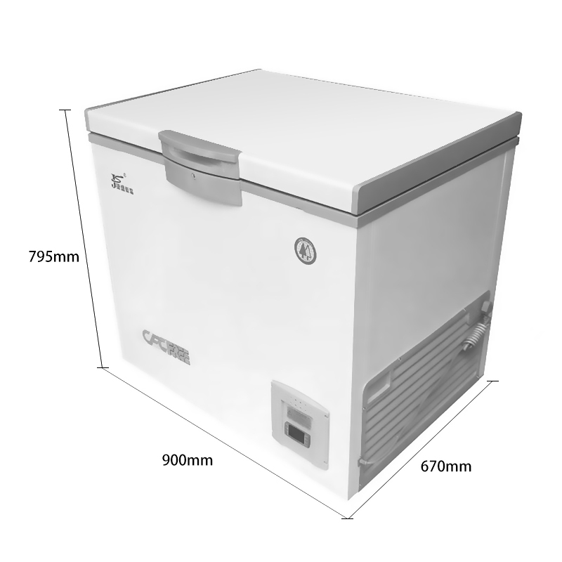 捷盛超低温冷柜-60度卧式158升(DW-60W158)家用商用超低温冰柜金枪鱼深海海鲜低温箱速冻冰箱低温实验室科研带高清大图