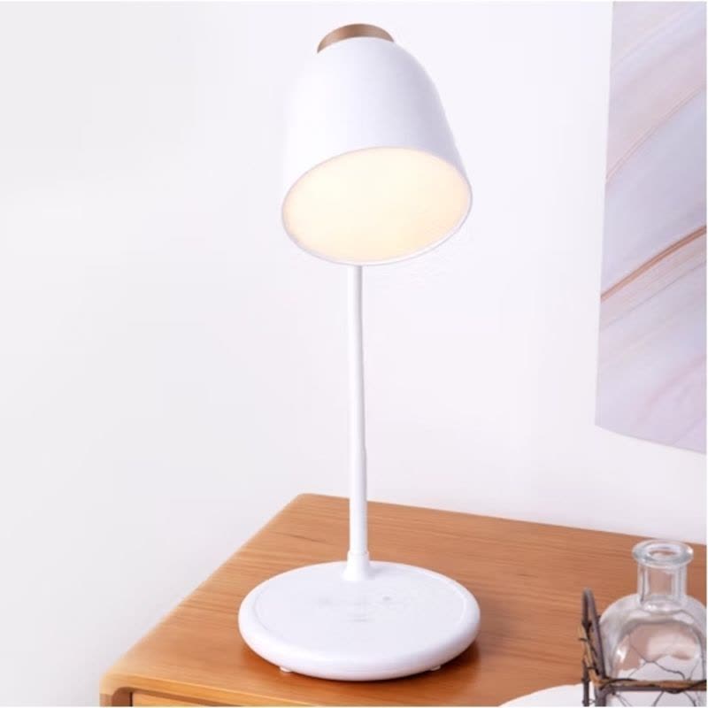 得力(deli)17850 可充电LED三挡可调节台灯白色图片