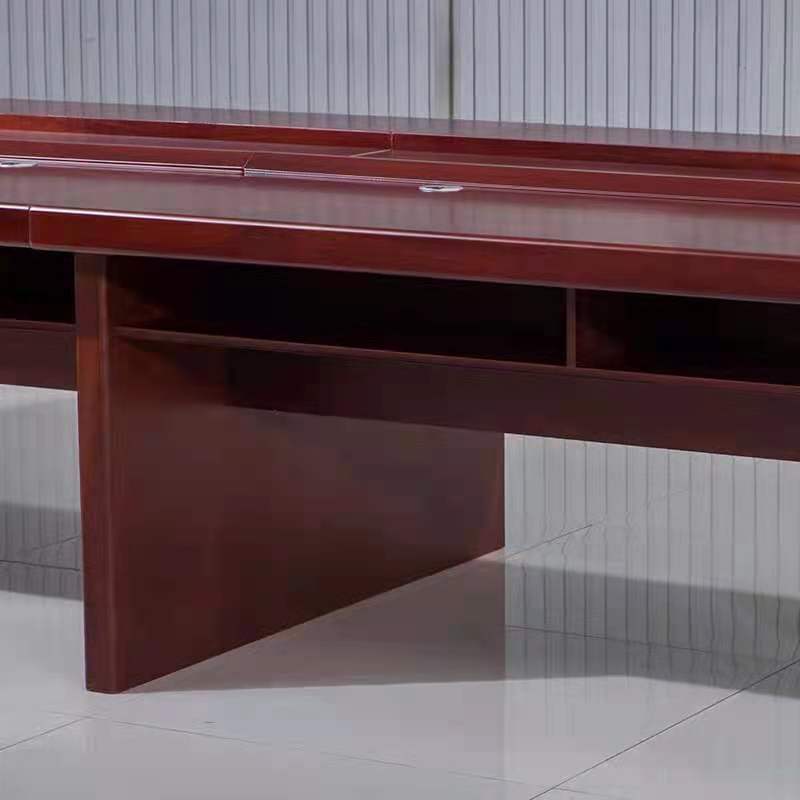 天瑞通邦 高档实木会议桌(单桌无椅)6000*1800*750mm 套高清大图