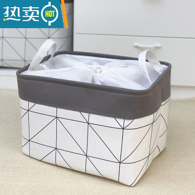 XIANCAI特大号衣服收纳箱家用加厚布艺衣物橱柜整理筐被子搬家行李收纳袋高清大图