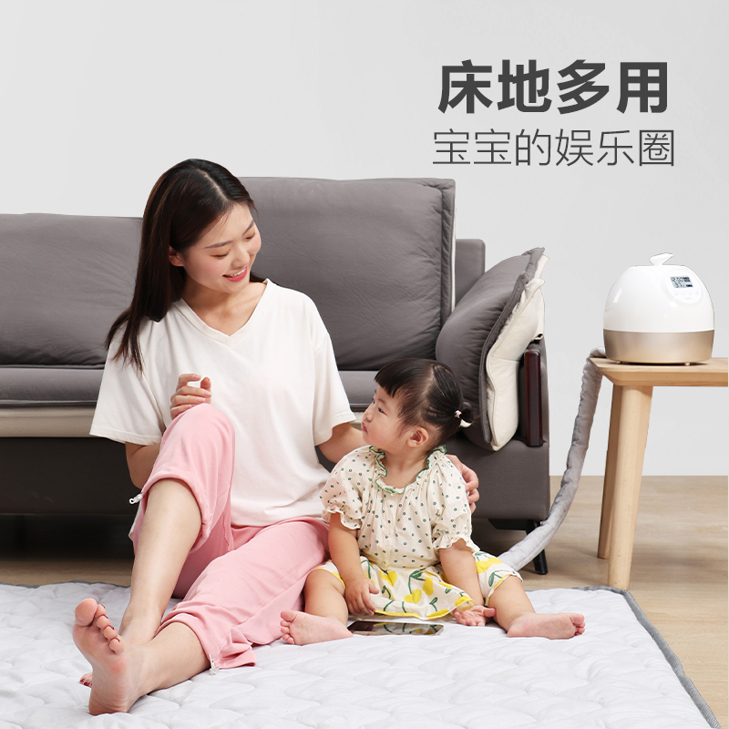 海尔(Haier)水暖毯电热毯单双人电褥子双控调温家用宿舍学生安全恒温遥控调节温度HBC-B108