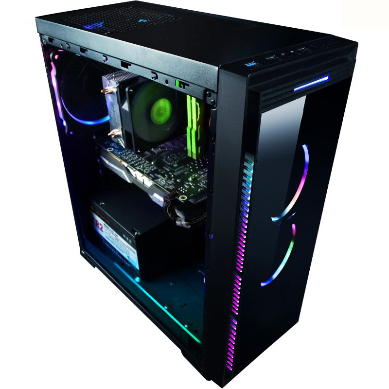 名龙堂(MLOONG)激龙i5 8500升9400F/GTX1050Ti升1060吃鸡游戏台式电脑主机/DIY组装机